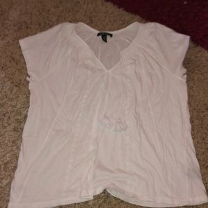 Lauren Ralph Lauren white blouse